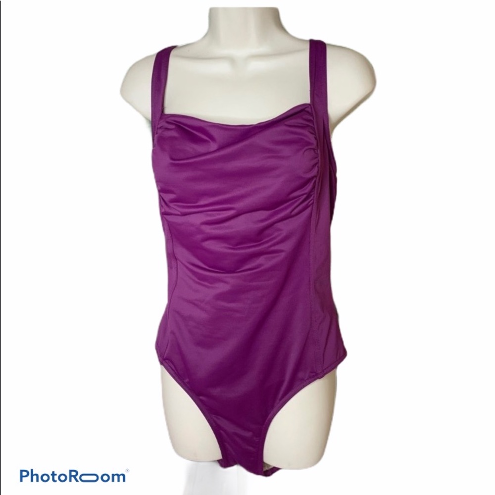 Islander Purple One Piece Swimsuit